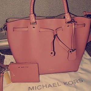 Michael kors blakely handbag and wallet